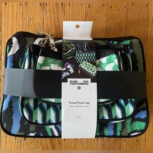 DVF for Target 3 pack Travel Pouches